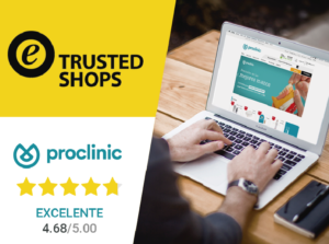 Proclinic cuenta con el sello de garantía Trusted Shops