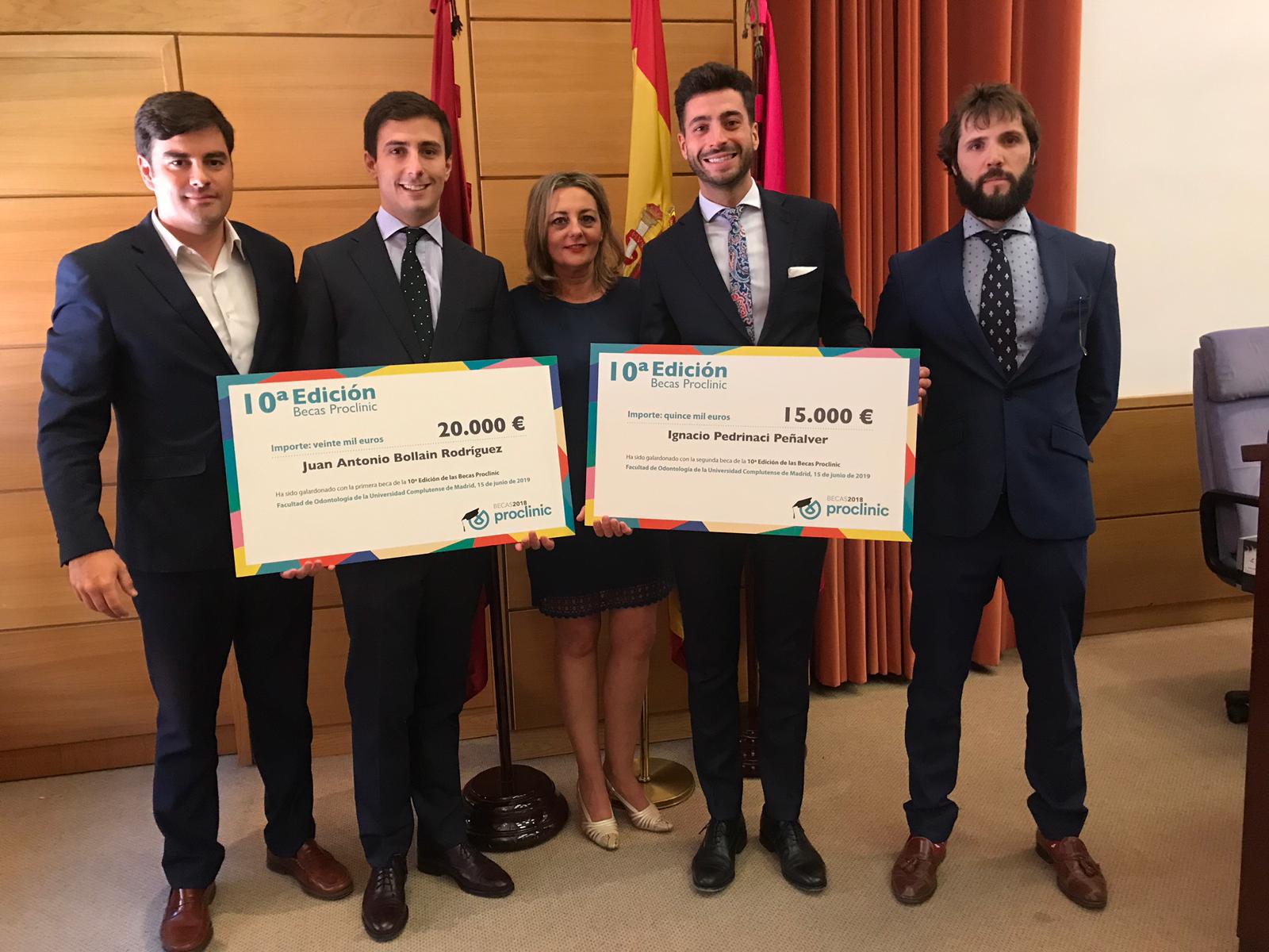 Ganadores de las Becas Proclinic