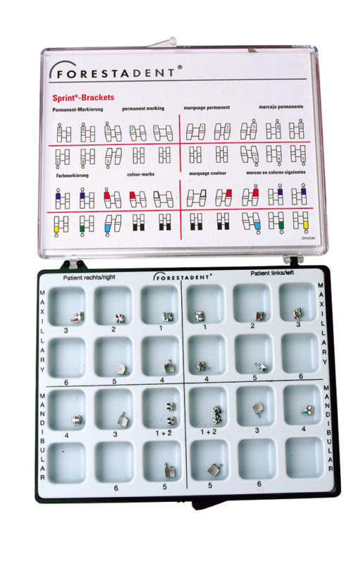 sprint brackets de forestadent para las alergias al niquel en ortodoncia