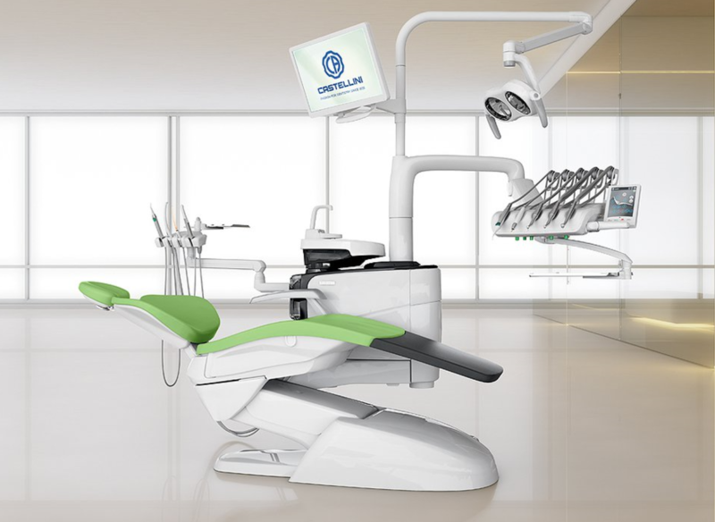 sillón dental Castellini para una clínica dental