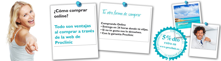 Ventajas de comprar en Proclinic Ventajas de comprar en Proclinic